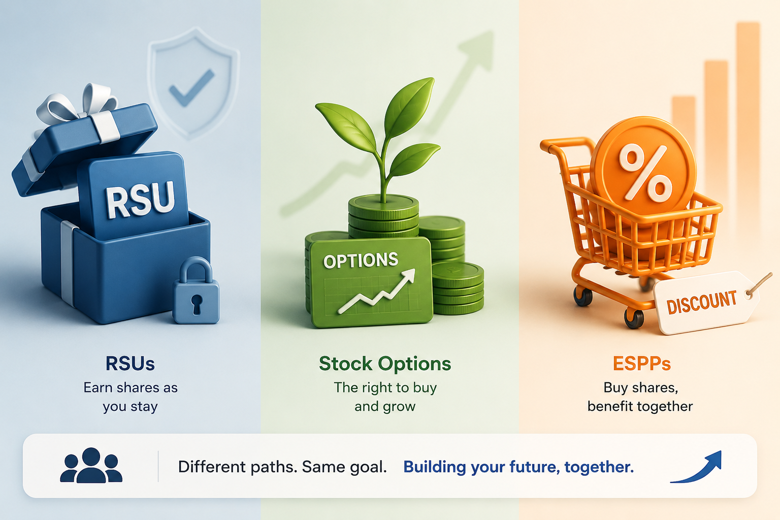 Comparison of UK Share Incentive Plans with US RSUs, Stock Options, and ESPPs