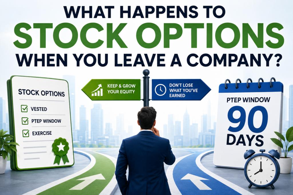 What Happens to Stock Options When You Leave a Company